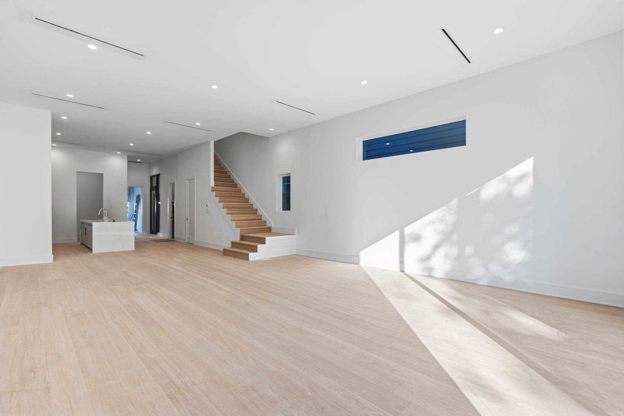 820 Malone Street Houston, TX 77007 - Photo 11 of 31 a view of an empty room with stairs