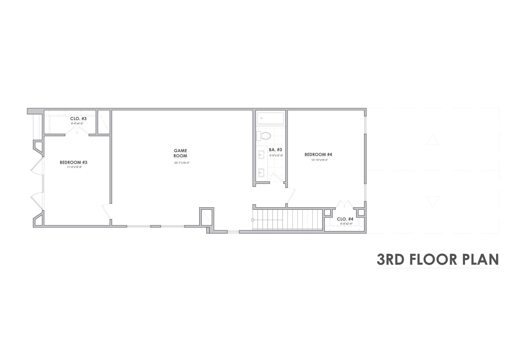 820 Malone Street Houston, TX 77007 - Photo 31 of 31 Third level floorplan.