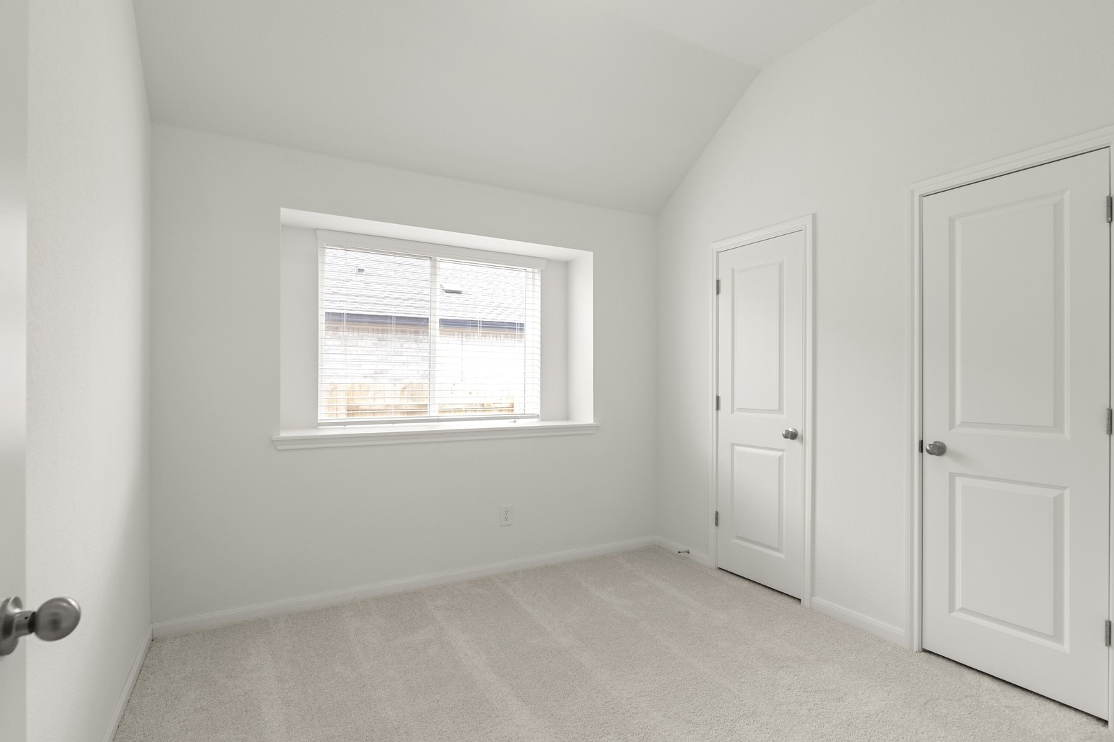 3729 Pin Oak Hills Seguin, TX 78155 - Photo 17 of 22 Unfurnished bedroom with light carpet and vaulted ceiling