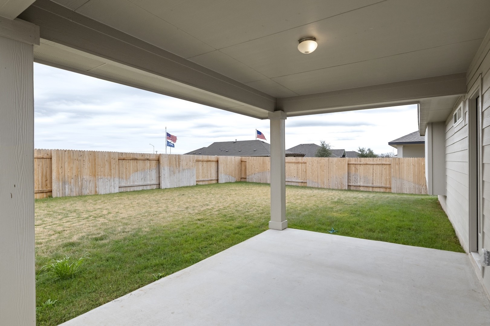 3729 Pin Oak Hills Seguin, TX 78155 - Photo 19 of 22 Fenced backyard with a patio area