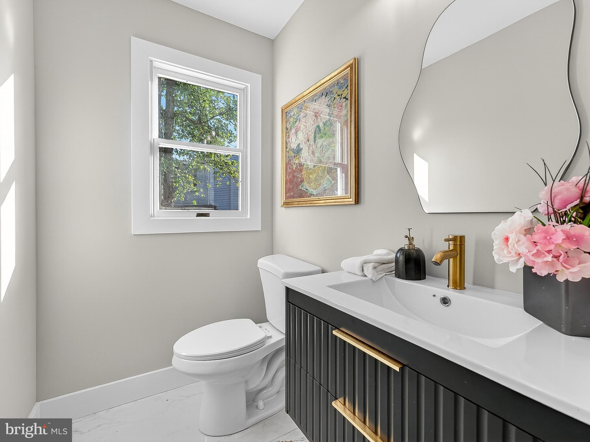 16 Estate Road Pemberton, NJ 08068 - Photo 19 of 40 a bathroom with a sink vanity mirror and toilet