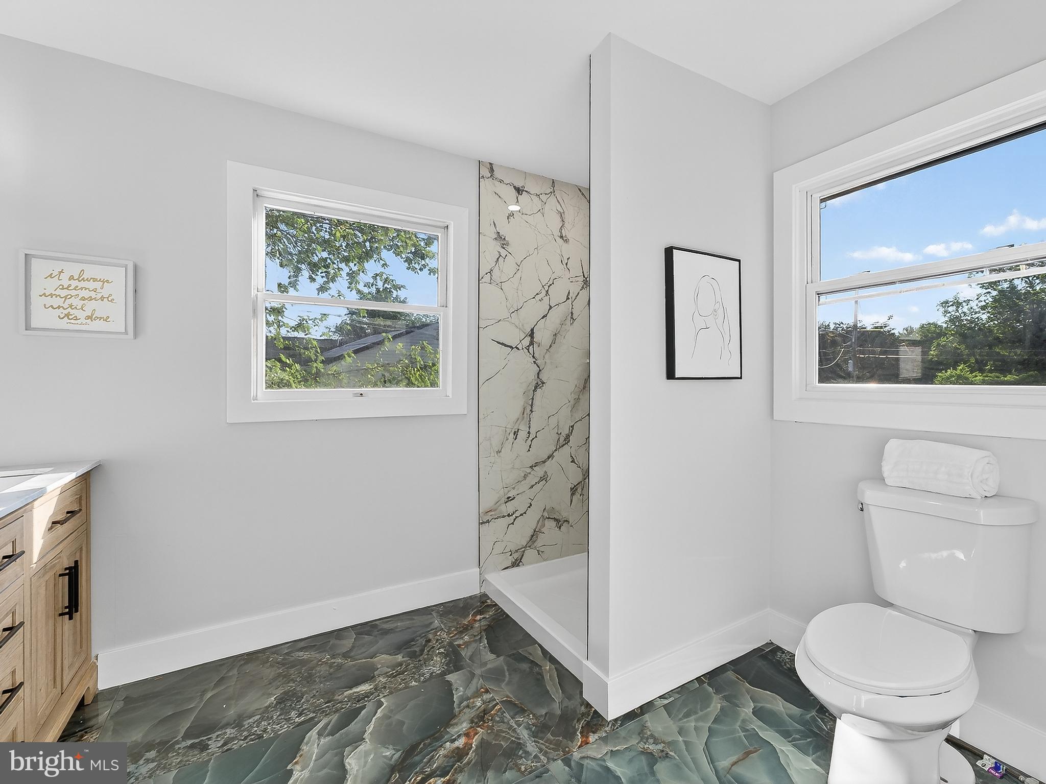 16 Estate Road Pemberton, NJ 08068 - Photo 26 of 40 a bathroom with a toilet and a shower