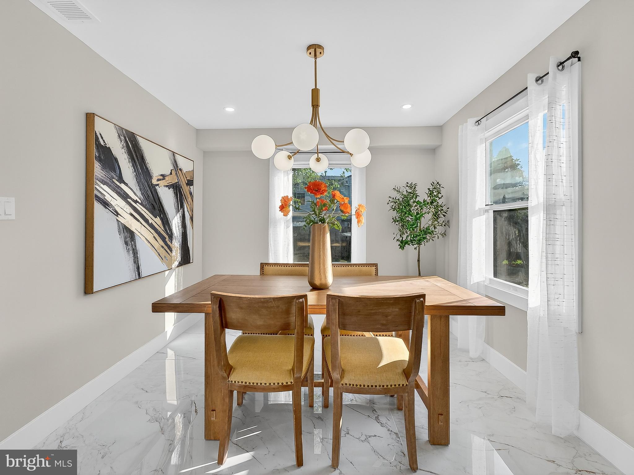 16 Estate Road Pemberton, NJ 08068 - Photo 10 of 40 a view of a dining room with furniture window and wooden floor