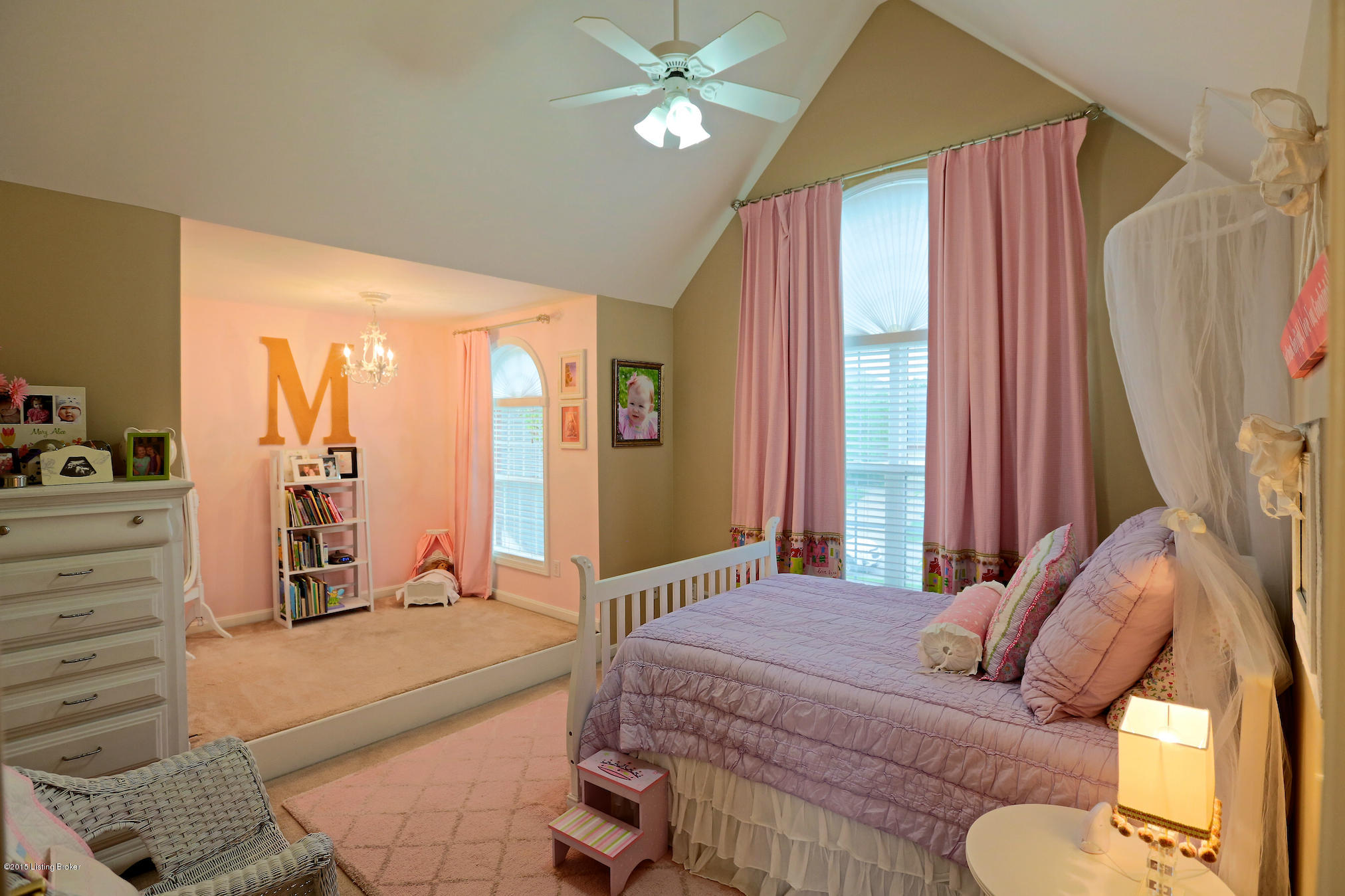3513 Colonial Springs Road Louisville, KY 40245 - Photo 26 of 45 Bedroom 1 with vaulted ceilings