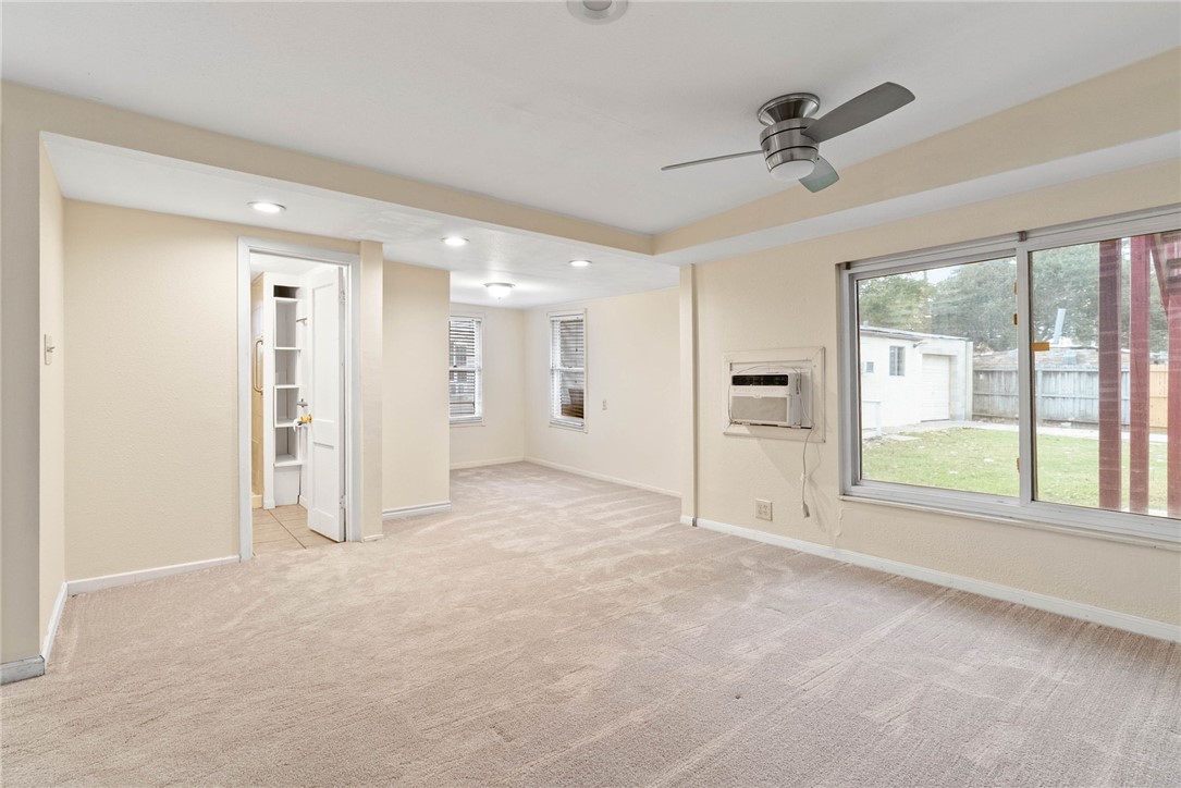 1225 Jonnell Street Corpus Christi, TX 78418 - Photo 13 of 39 a view of an empty room and a window