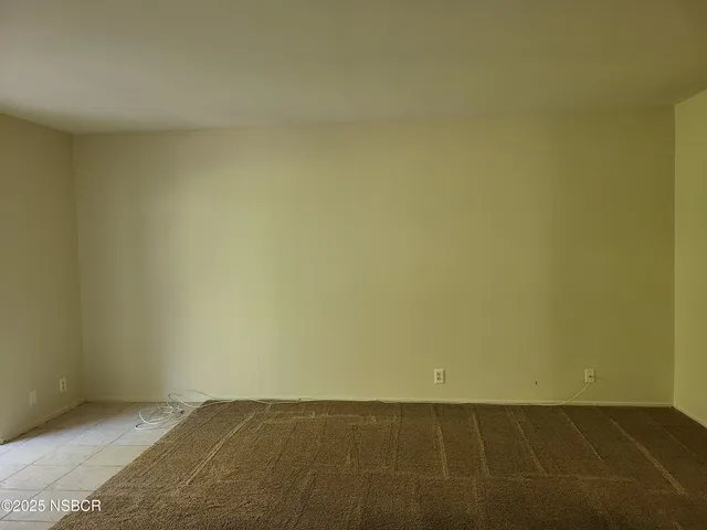 a view of empty room