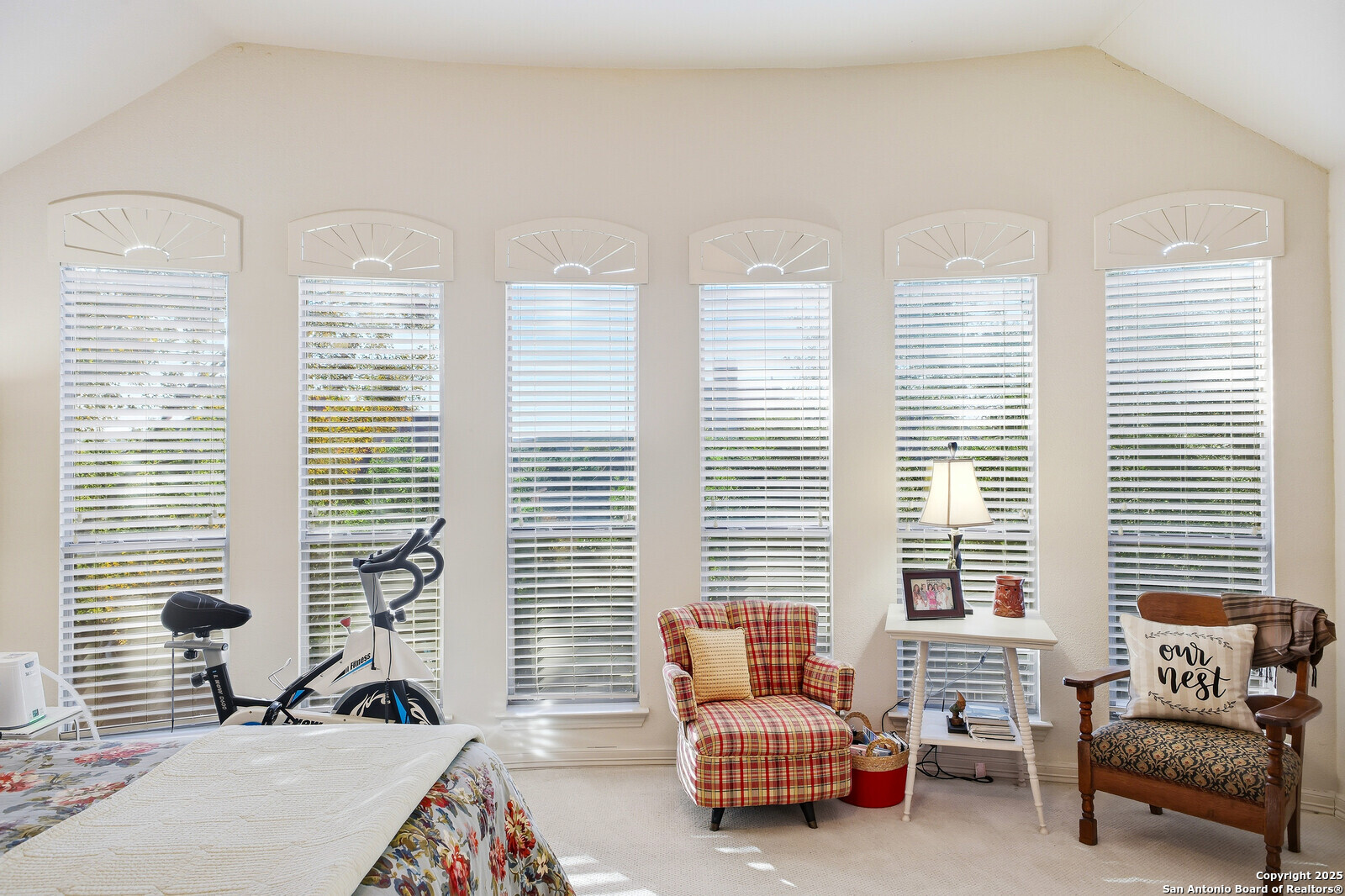 25523 River Ranch San Antonio, TX 78255 - Photo 10 of 45 a bedroom with furniture and a window