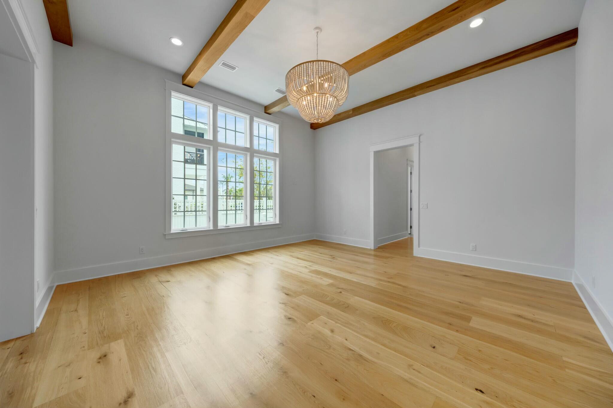 287 Golf Ridge Dr Inlet Beach Inlet Beach, FL 32461 - Photo 38 of 97 a view of an empty room with a window and wooden floor