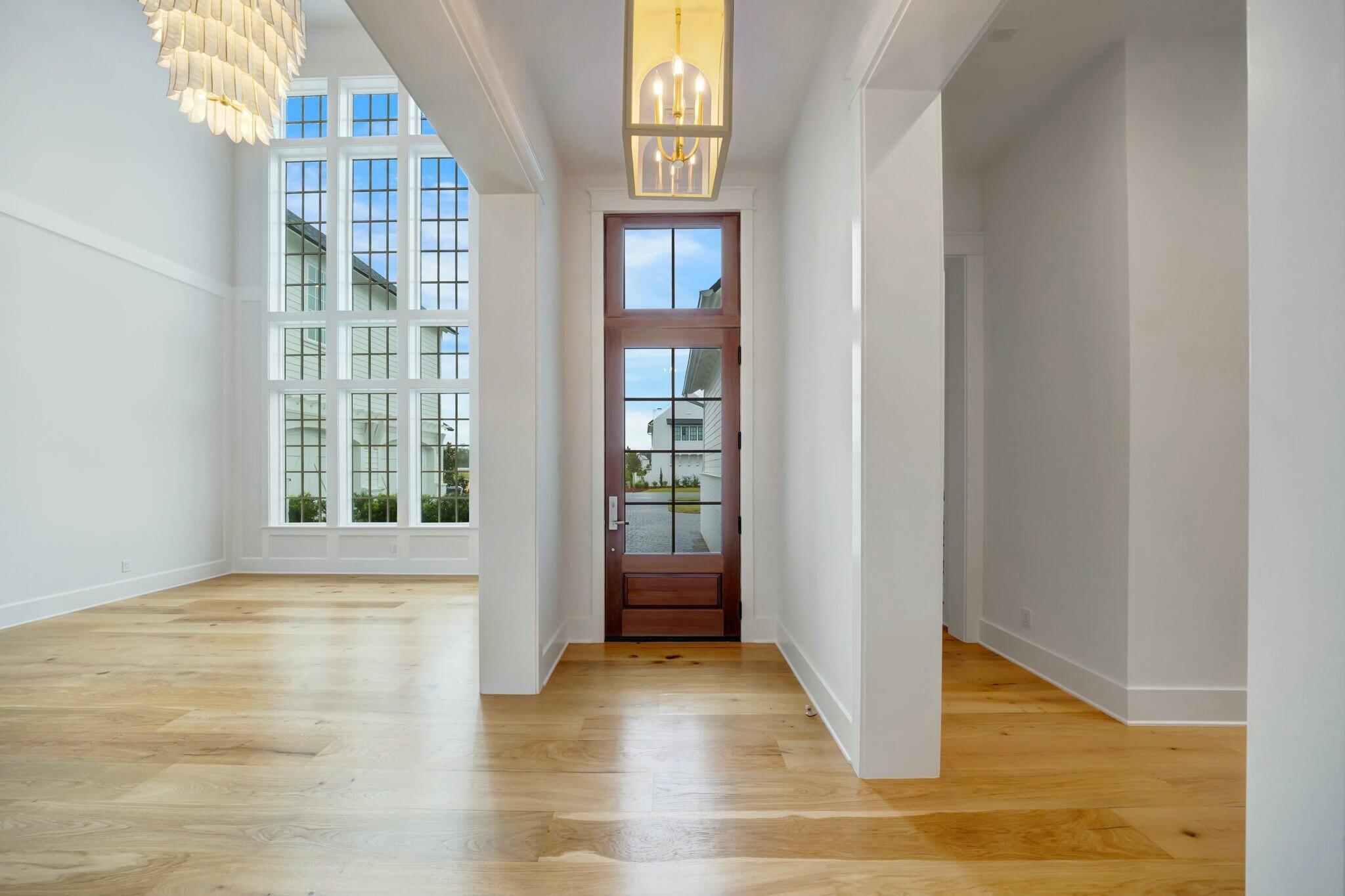 287 Golf Ridge Dr Inlet Beach Inlet Beach, FL 32461 - Photo 10 of 97 a view of an entryway with wooden floor and a window