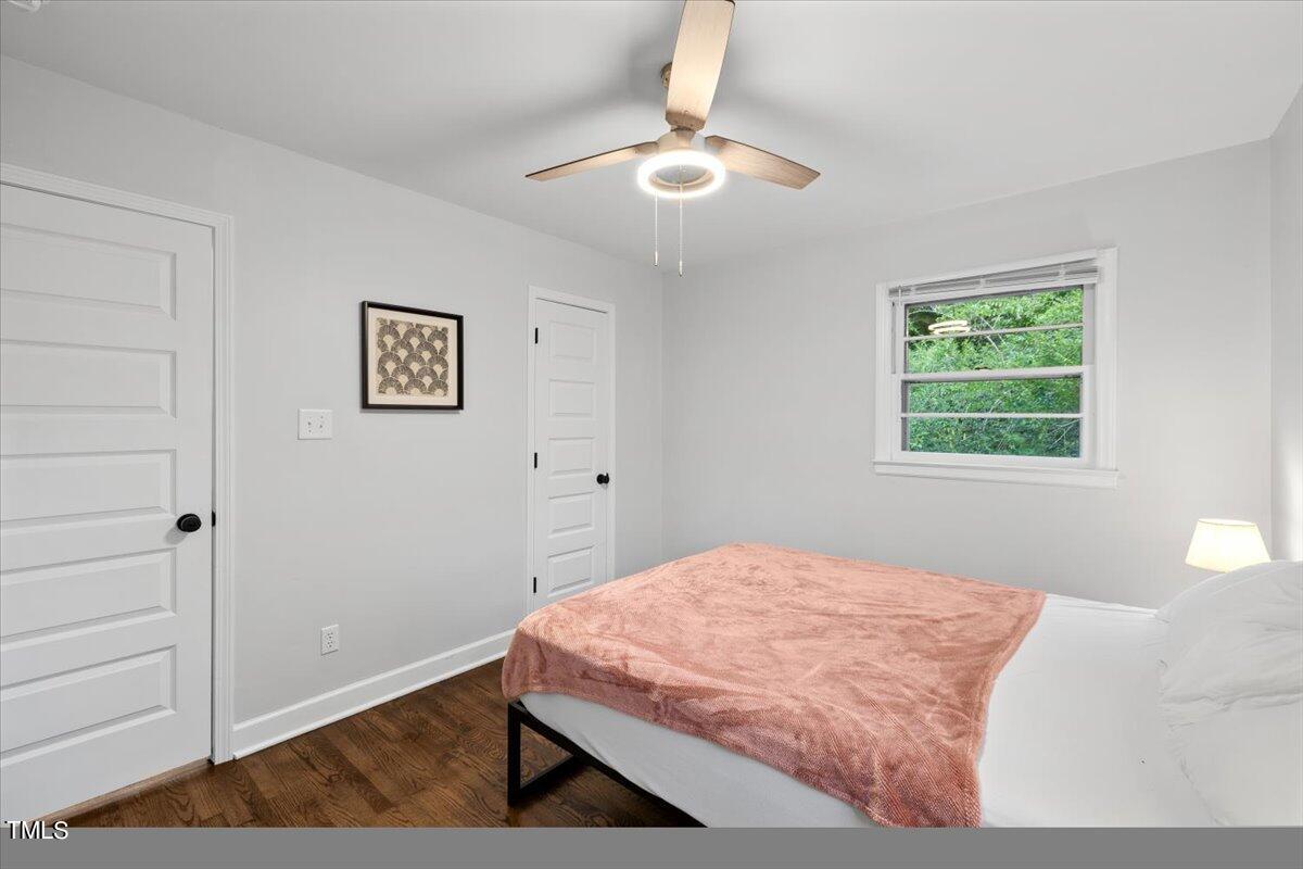 4312 James Road Raleigh, NC 27616 - Photo 33 of 44 a bedroom with a bed and a window