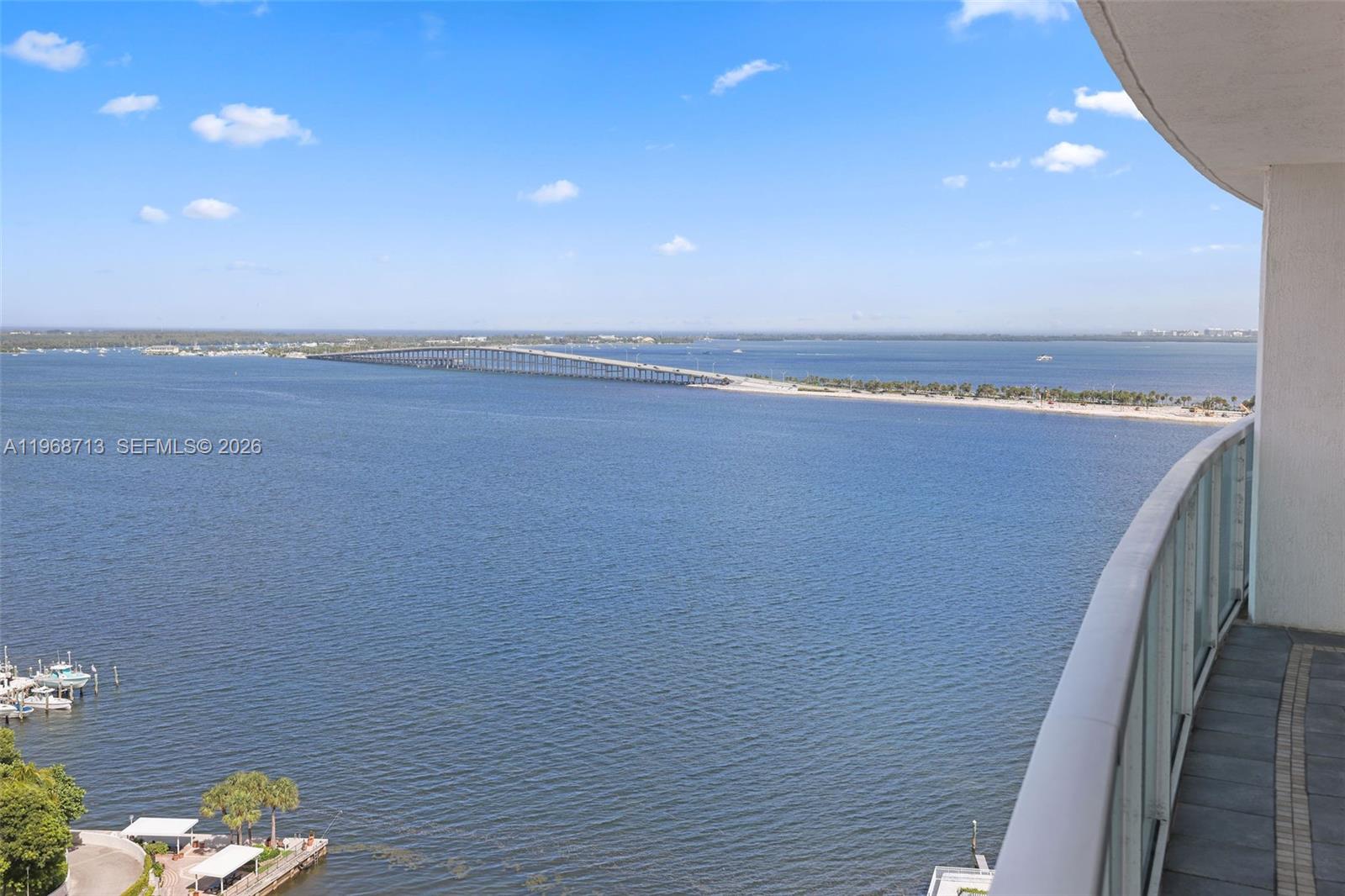 2101 Brickell Avenue, Unit 1704 Miami, FL 33129 - Photo 13 of 19 a view of terrace with wooden floor