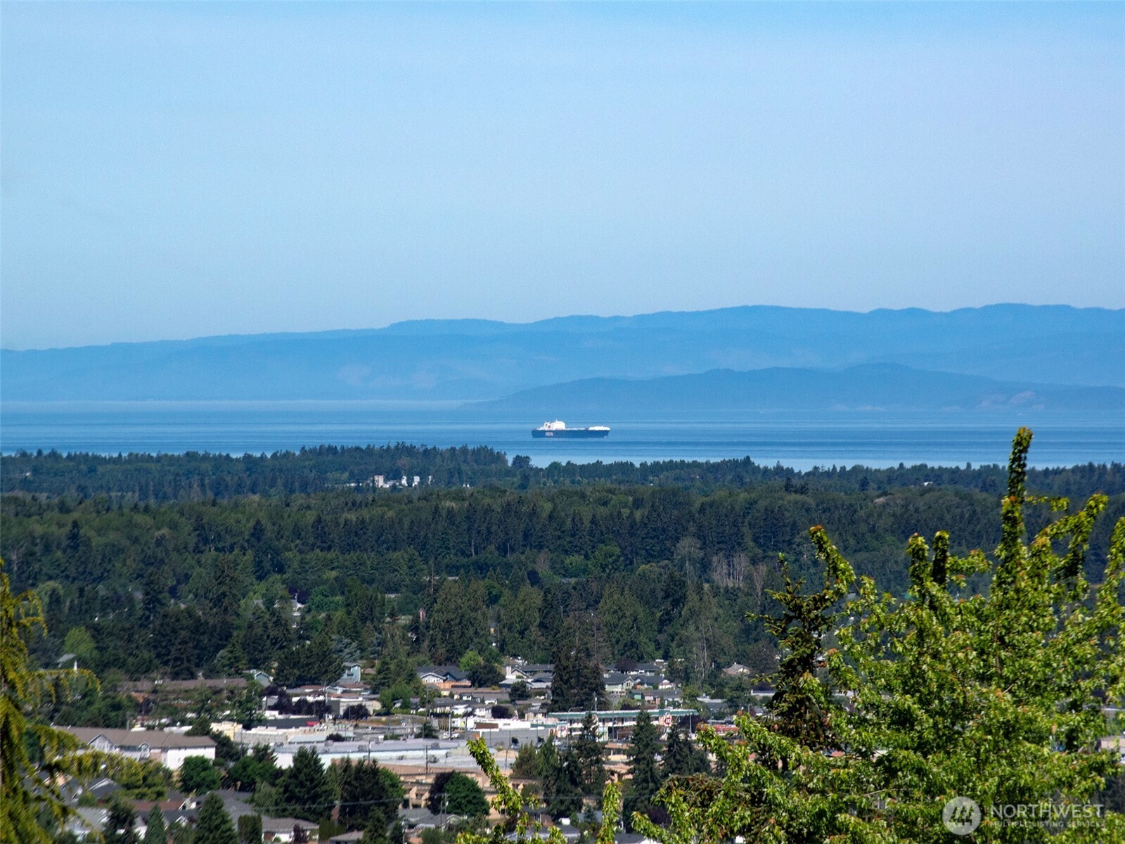 1 Owls Nest Road Sequim, WA 98382 - Photo 21 of 31 a view of city and mountain