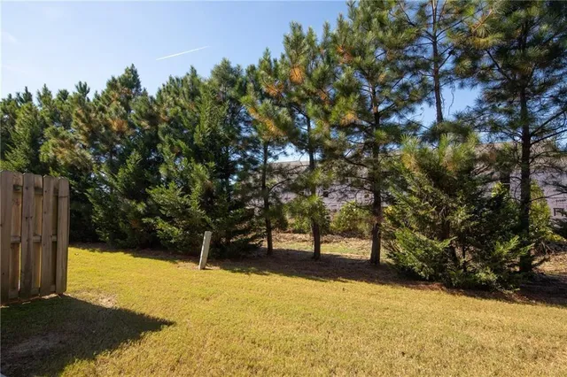 a view of outdoor space with trees