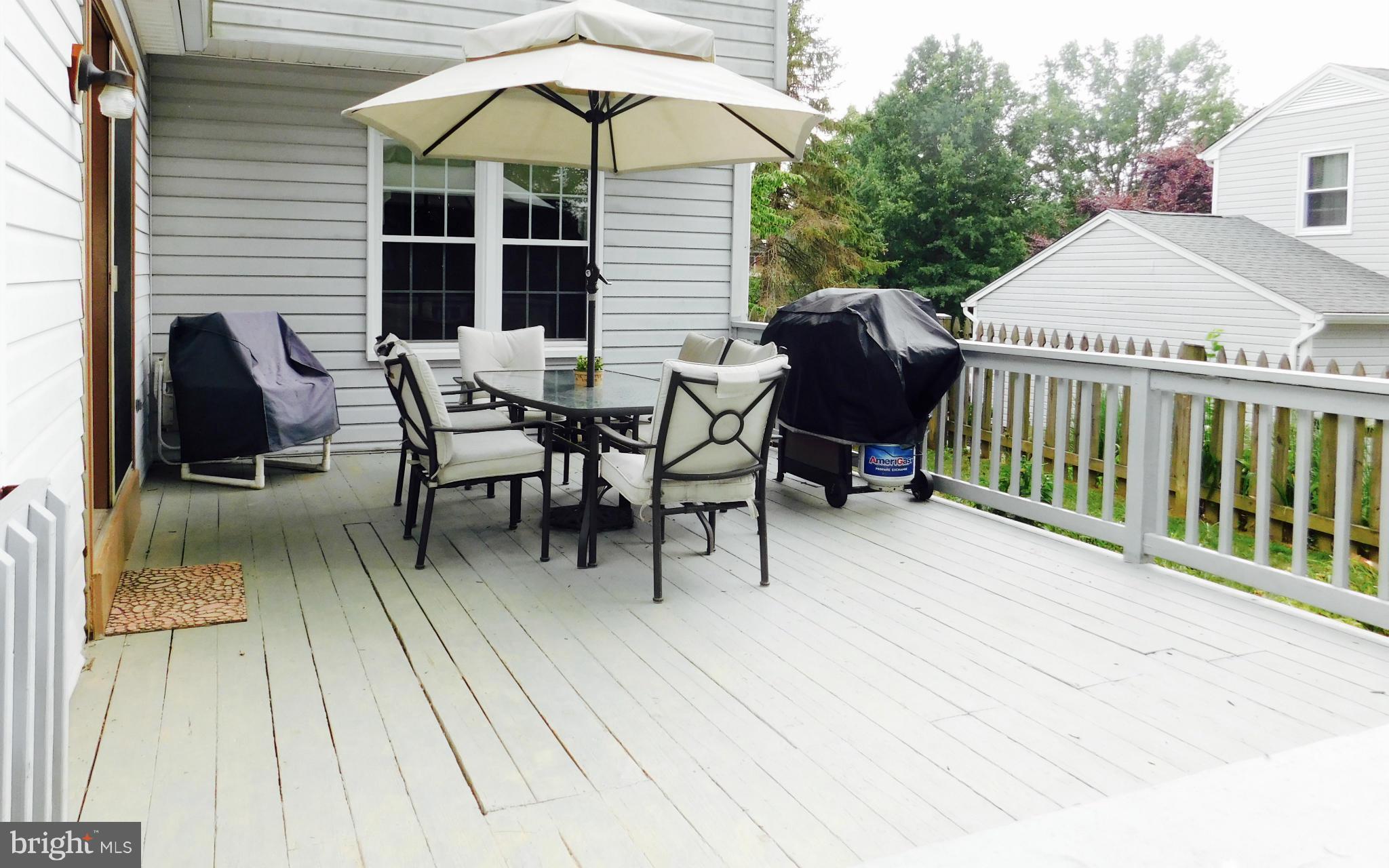 710 Benjamin Road Bel Air, MD 21014 - Photo 22 of 30 Rear Deck