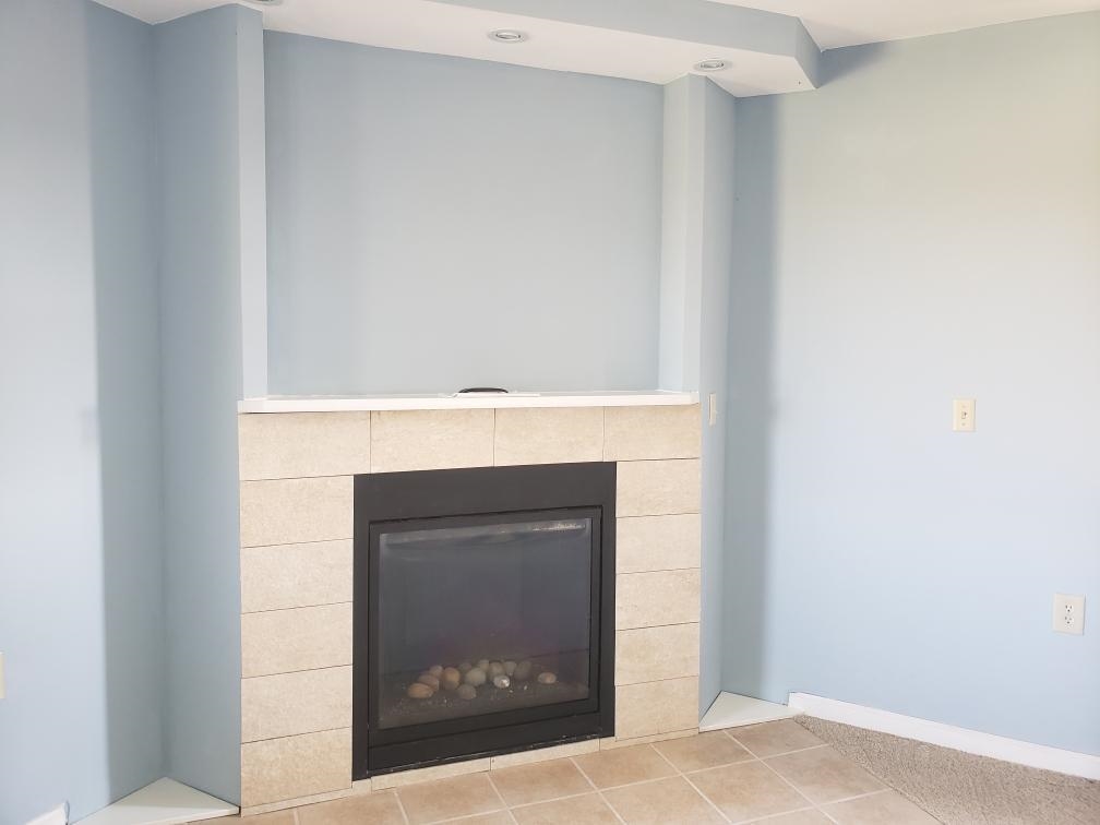 603 East Currier Road Freeport, IL 61032 - Photo 8 of 24 a an empty room with a fireplace
