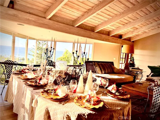 a living room filled with furniture