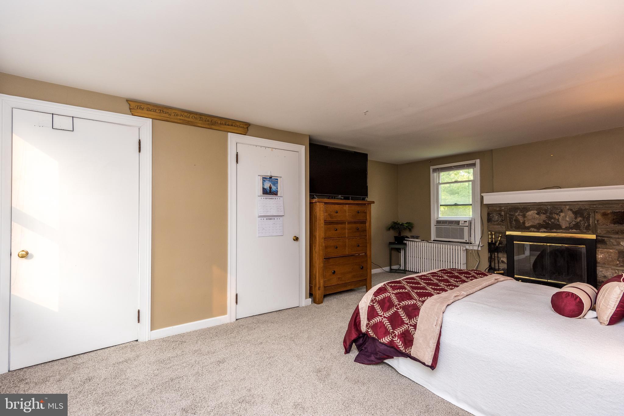 218 North Ridge Road Perkasie, PA 18944 - Photo 10 of 28 Master Bedroom w/ Fireplace
