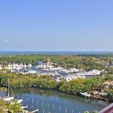 a view of city and ocean