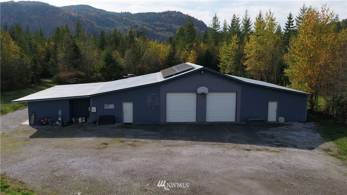 8941 Heady Road Maple Falls, WA 98266 - Photo 39 of 40 an aerial view of a house with outdoor space
