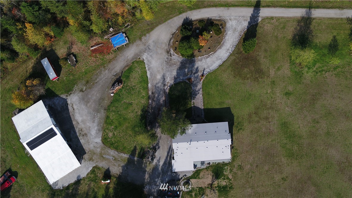 8941 Heady Road Maple Falls, WA 98266 - Photo 40 of 40 an aerial view of a house with outdoor space