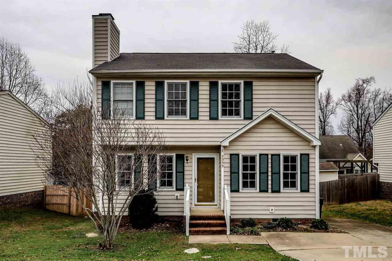 5333 Spring Pines Way Raleigh, NC 27616 - Photo 2 of 25 a front view of a house with a yard