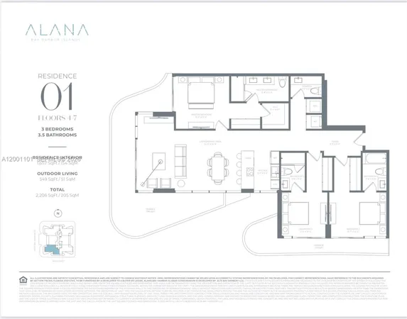$11,500 | 9901 West Bay Harbor Drive, Unit 401, Bay Harbor Islands, FL 33154