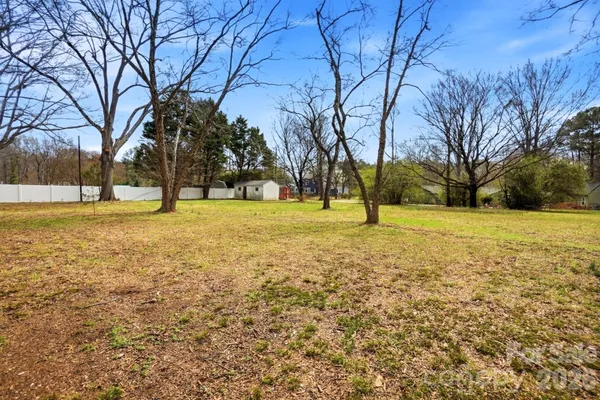a view of outdoor space with trees