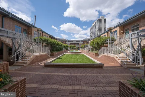 a view of outdoor space with seating
