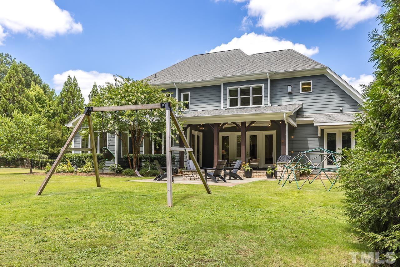 18 Crimson Oak Drive Durham, NC 27713 - Photo 62 of 87 a view of a house with a yard and sitting area