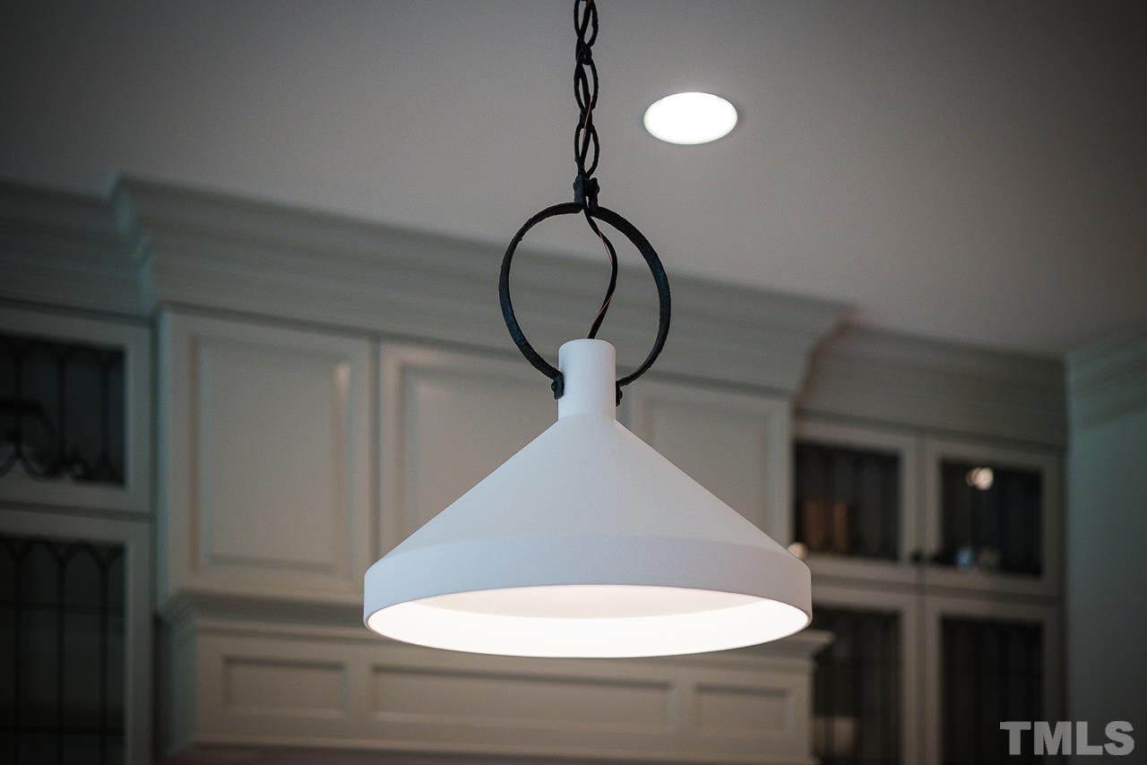 18 Crimson Oak Drive Durham, NC 27713 - Photo 66 of 87 a close view of light fixtures and entryway