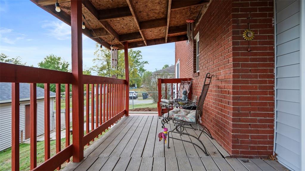 300 Sunset Boulevard Washington, PA 15301 - Photo 28 of 38 a view of a balcony with wooden floor