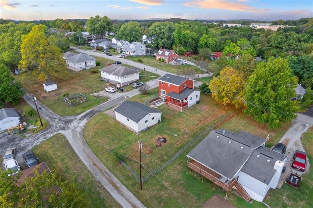 300 Sunset Boulevard Washington, PA 15301 - Photo 35 of 38 an aerial view of a house with a garden