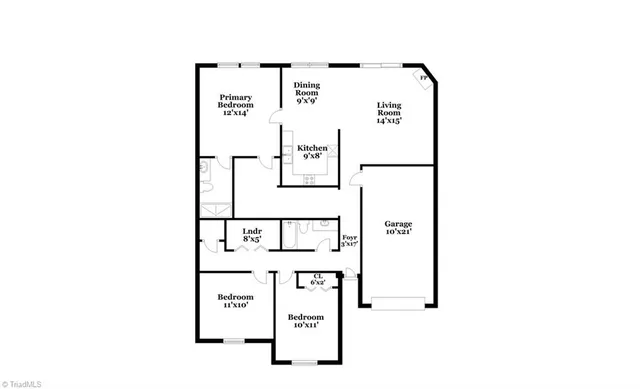 $1,975 | 5108 Oakhurst Park Court, Kernersville, NC 27284