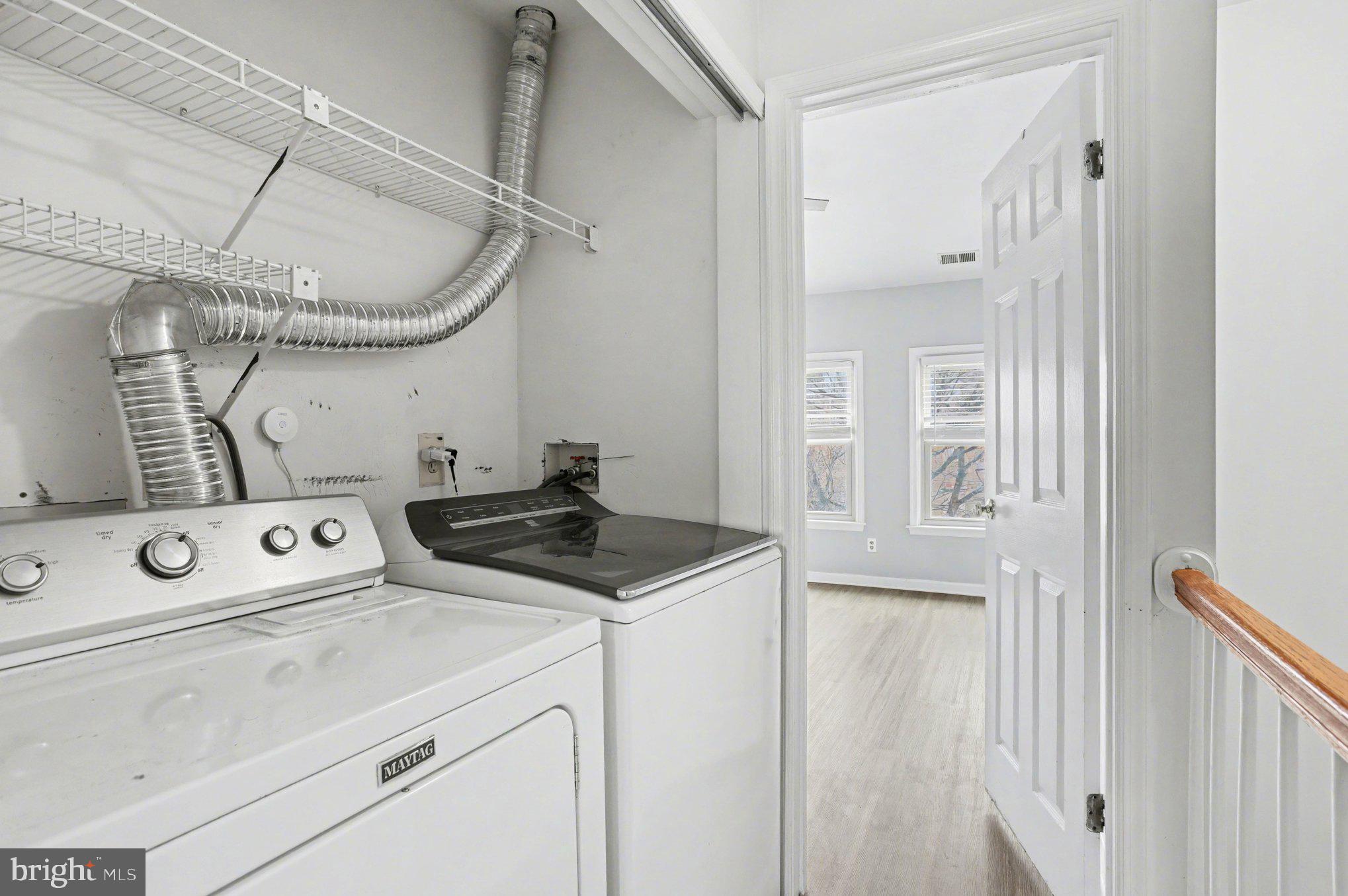 216 Scott Street Baltimore, MD 21230 - Photo 13 of 27 a utility room with dryer and washer