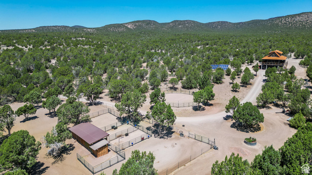 1342 North Old Hebron Road Enterprise, UT 84725 - Photo 4 of 67 Bird's eye view of mountains and a heavily wooded area