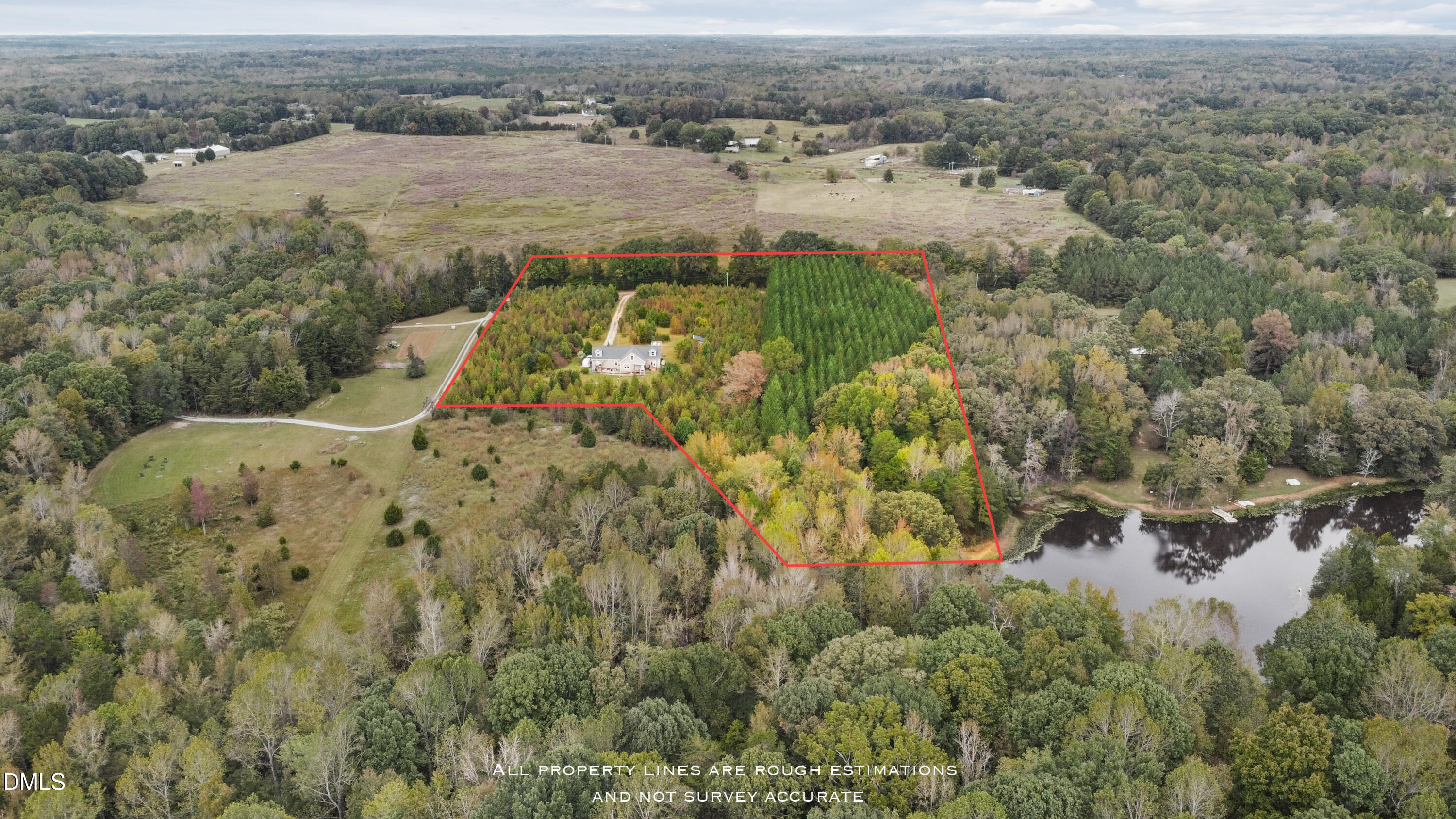 6764 Bradshaw Farm Road Efland, NC 27243 - Photo 47 of 56 Lot lines 3