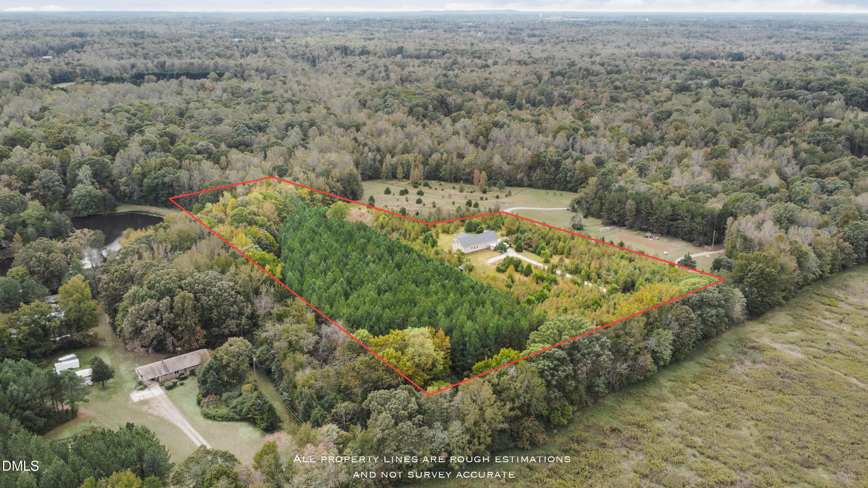 6764 Bradshaw Farm Road Efland, NC 27243 - Photo 48 of 56 Lot lines 5