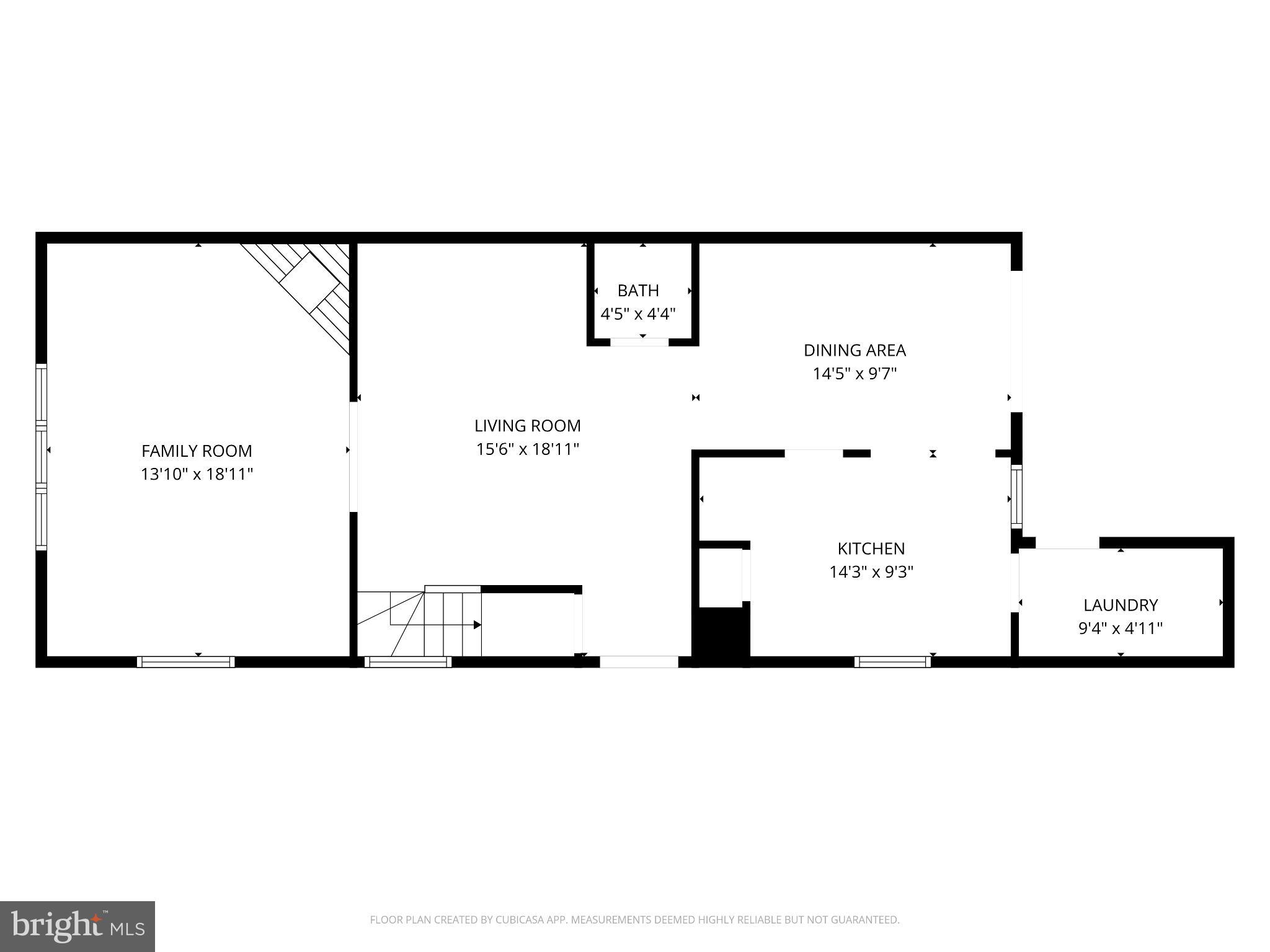 3716 Tavern Way Triangle, VA 22172 - Photo 31 of 32 Main Level Floor Plan