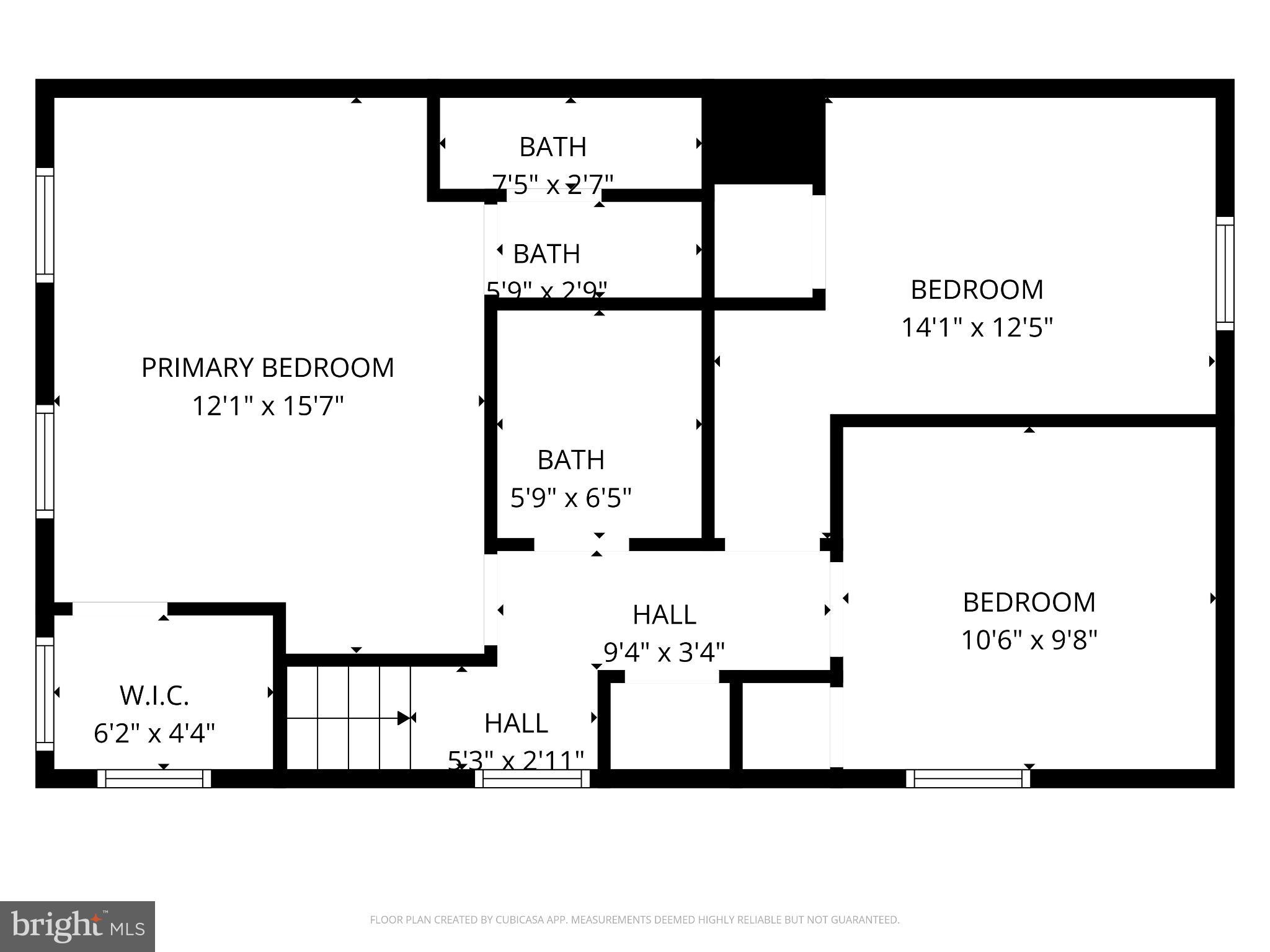 3716 Tavern Way Triangle, VA 22172 - Photo 32 of 32 Upper Level Floor Plan