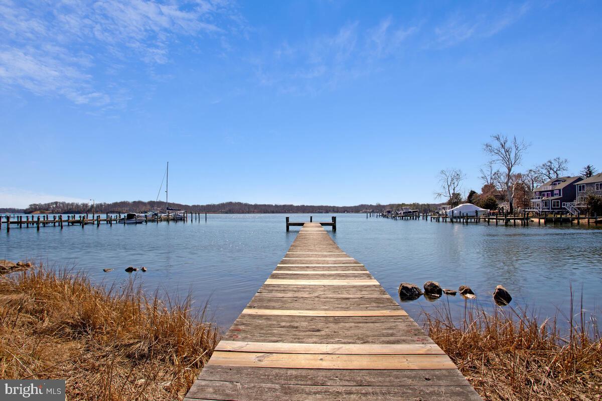 1916 Ridgeville Road Edgewater, MD 21037 - Photo 22 of 27 a view of a lake with a bridge
