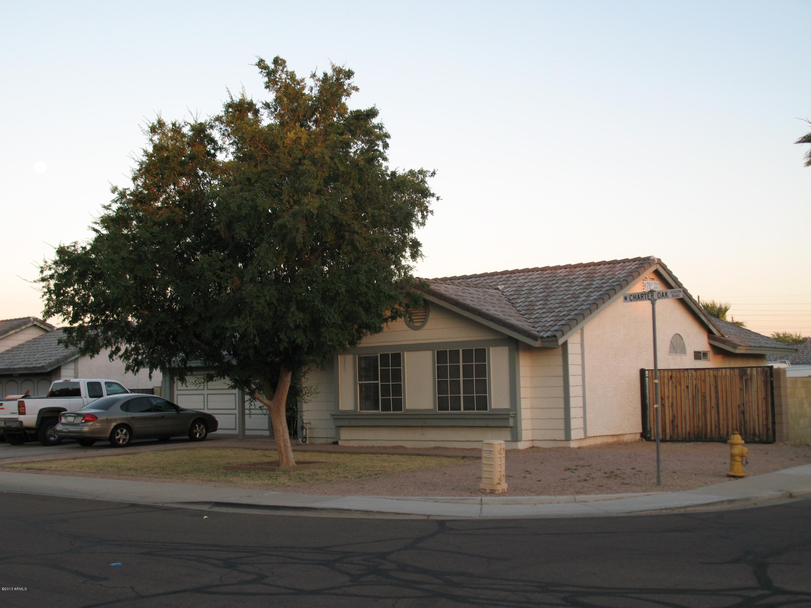7921 West Charter Oak Road Peoria, AZ 85381 - Photo 1 of 16 corner lot