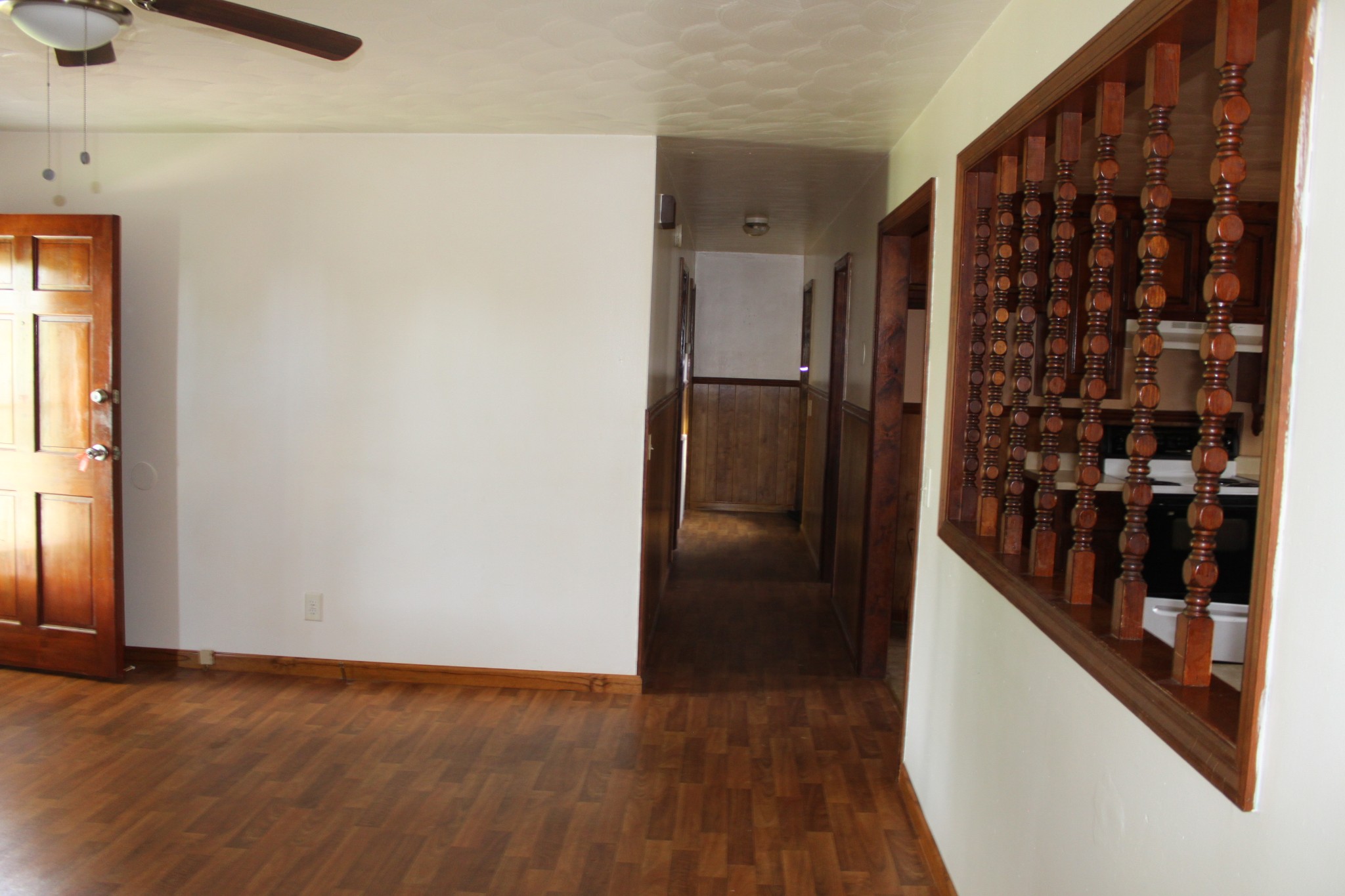 6923 Old Mill Hill Road Dowelltown, TN 37059 - Photo 21 of 43 a view of hallway with wooden floor