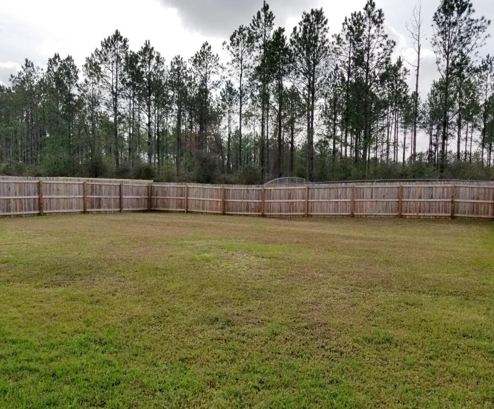 5618 Price Plantation Road Baker, FL 32531 - Photo 24 of 24 a view of a yard with a trees in the background