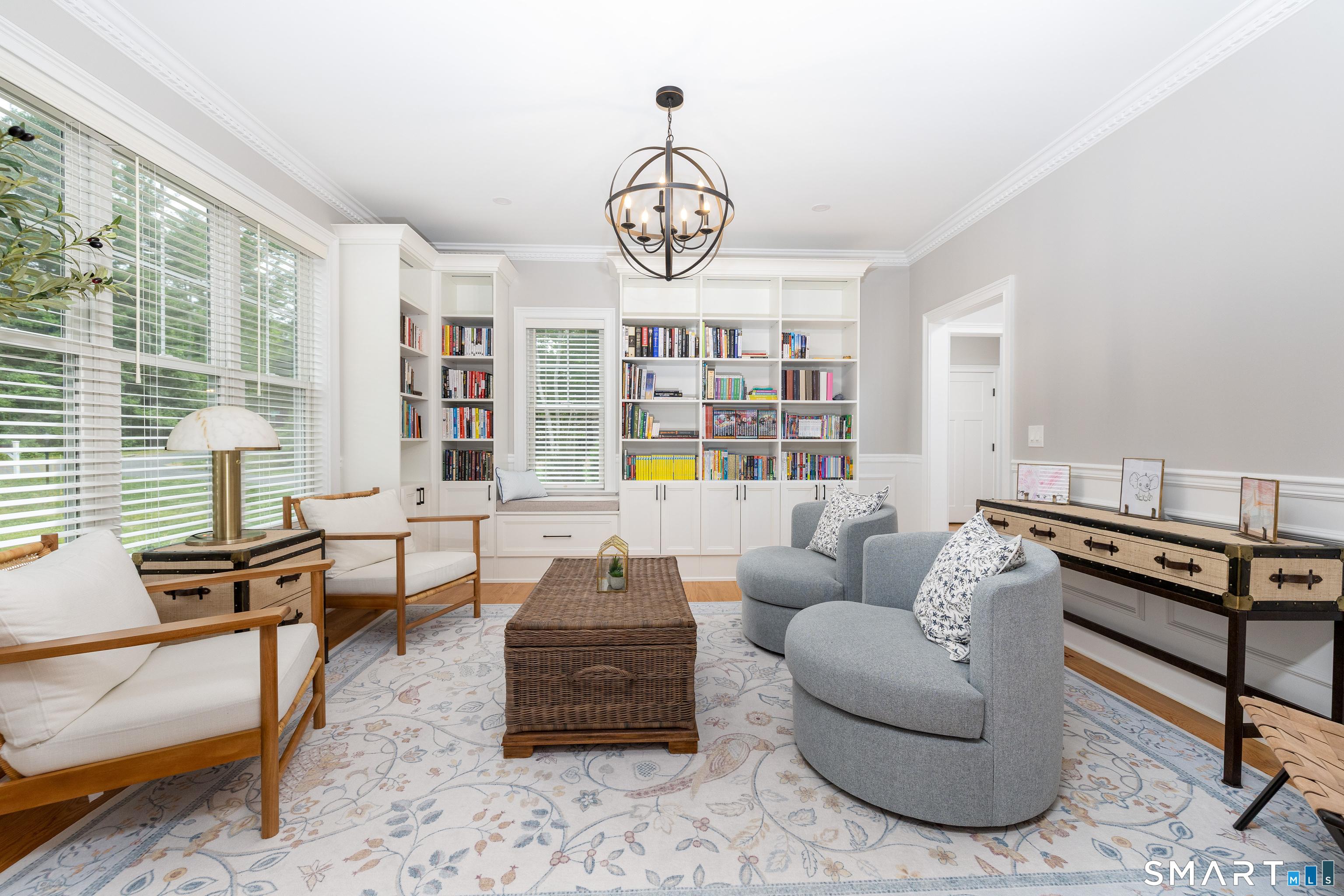 98 Ladd Road Tolland, CT 06084 - Photo 15 of 40 Currently used as a Front Sitting Room/ Library