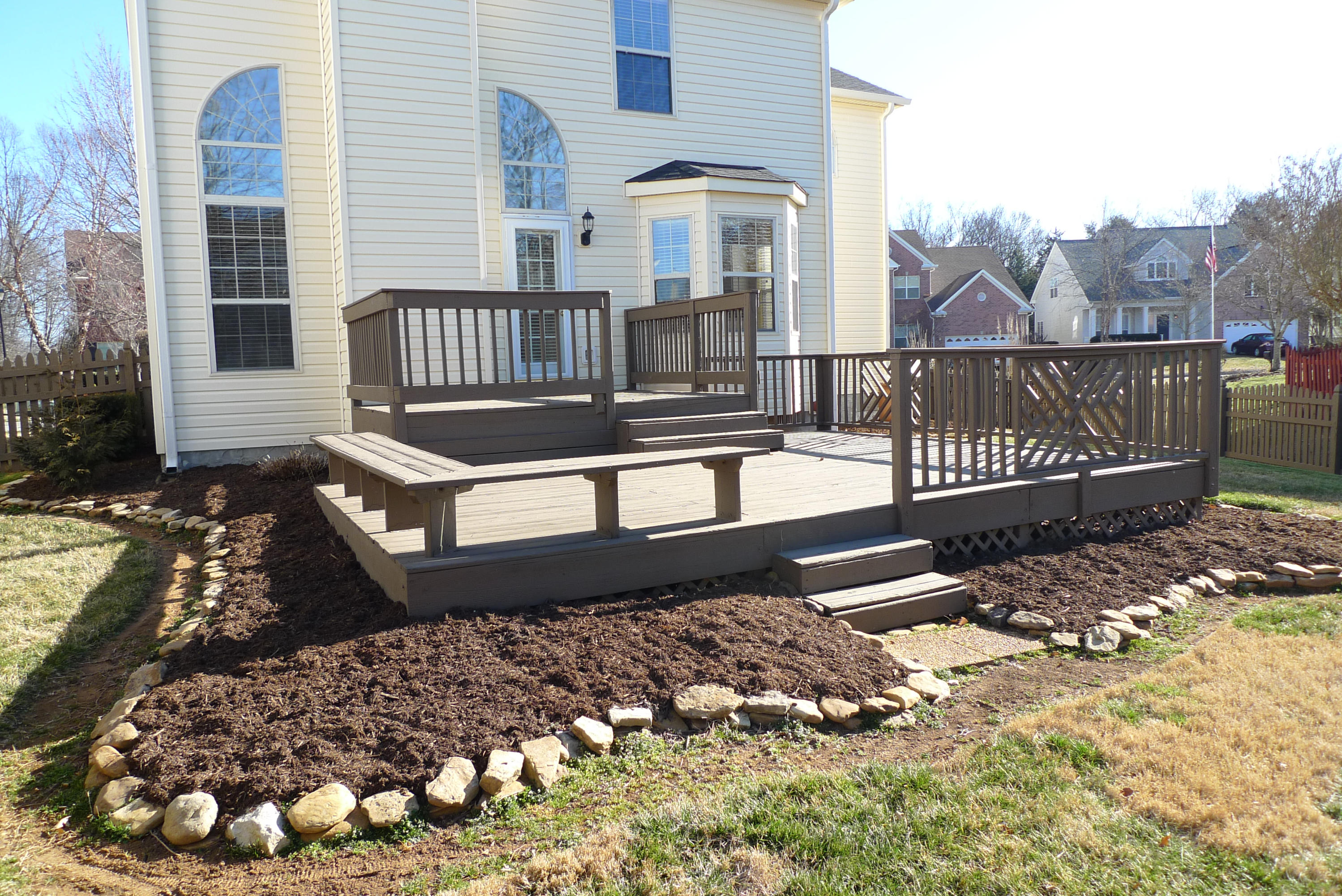 1121 Vale View Road Knoxville, TN 37922 - Photo 30 of 34 Large Deck