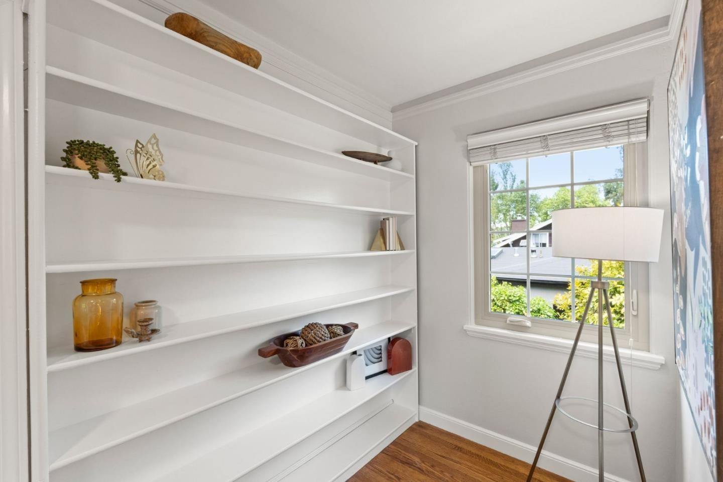 796 Willborough Road Burlingame, CA 94010 - Photo 15 of 31 a view of room with window and hardwood floor