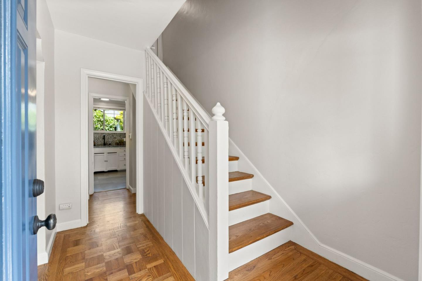 796 Willborough Road Burlingame, CA 94010 - Photo 9 of 31 a view of entryway and hall with wooden floor