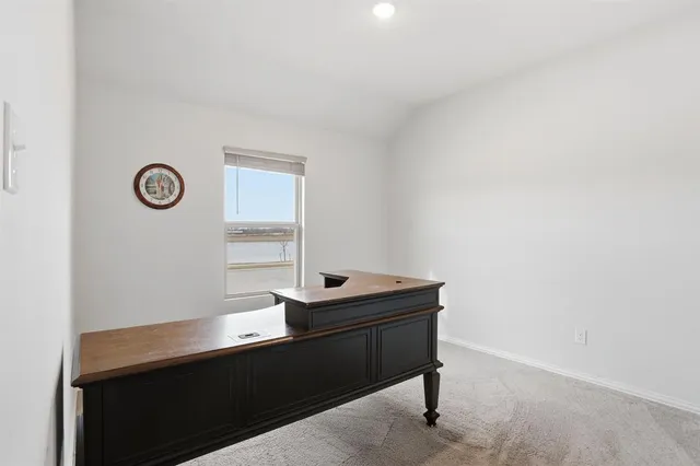 a view of workspace with wall paintings