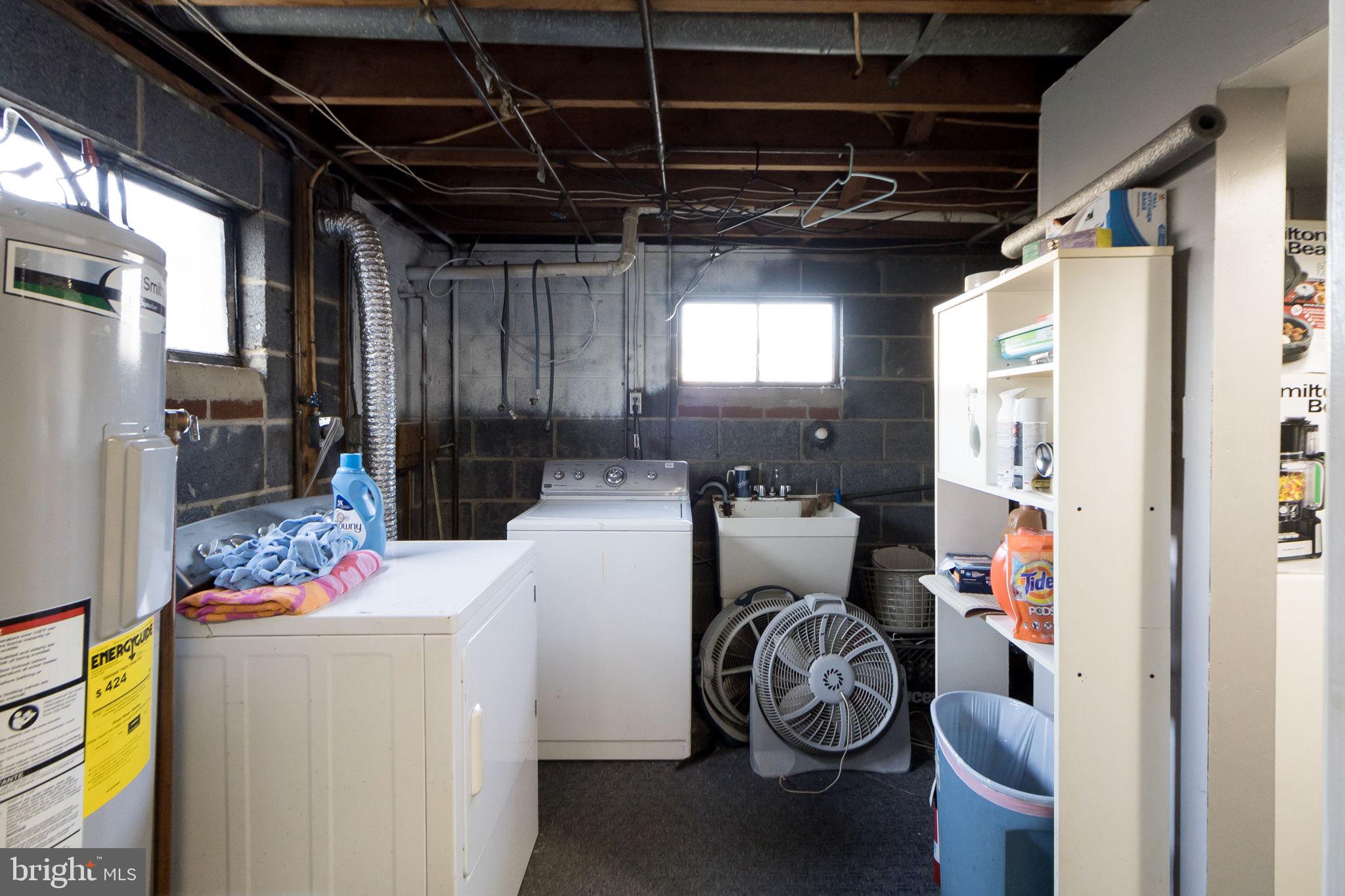 11207 Tippett Road Clinton, MD 20735 - Photo 56 of 76 BASEMENT-LAUNDRY AREA