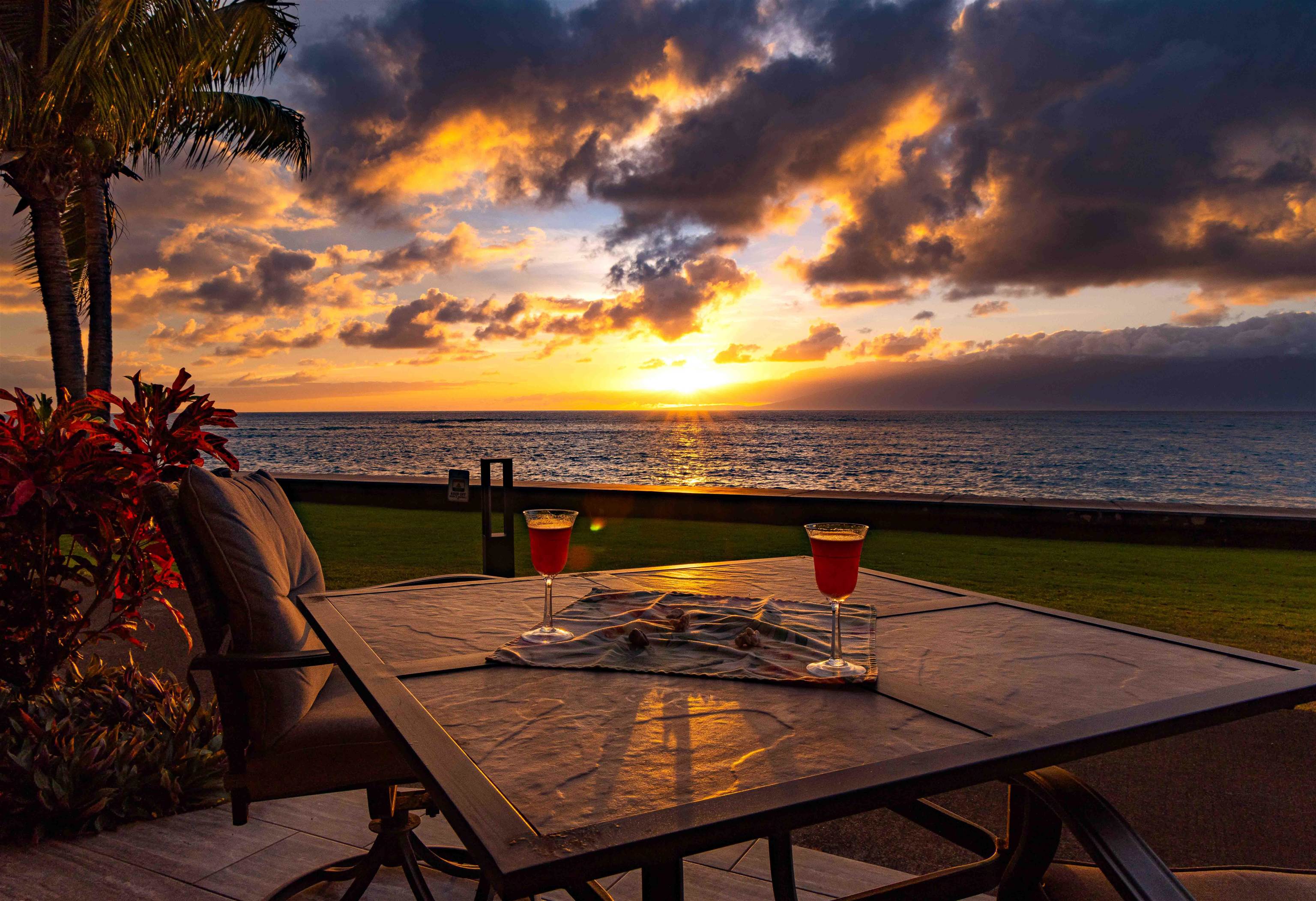4471 Lower Honoapiilani Road, Unit 118 Lahaina, HI 96761 - Photo 3 of 41 a view of an outdoor seating area with furniture
